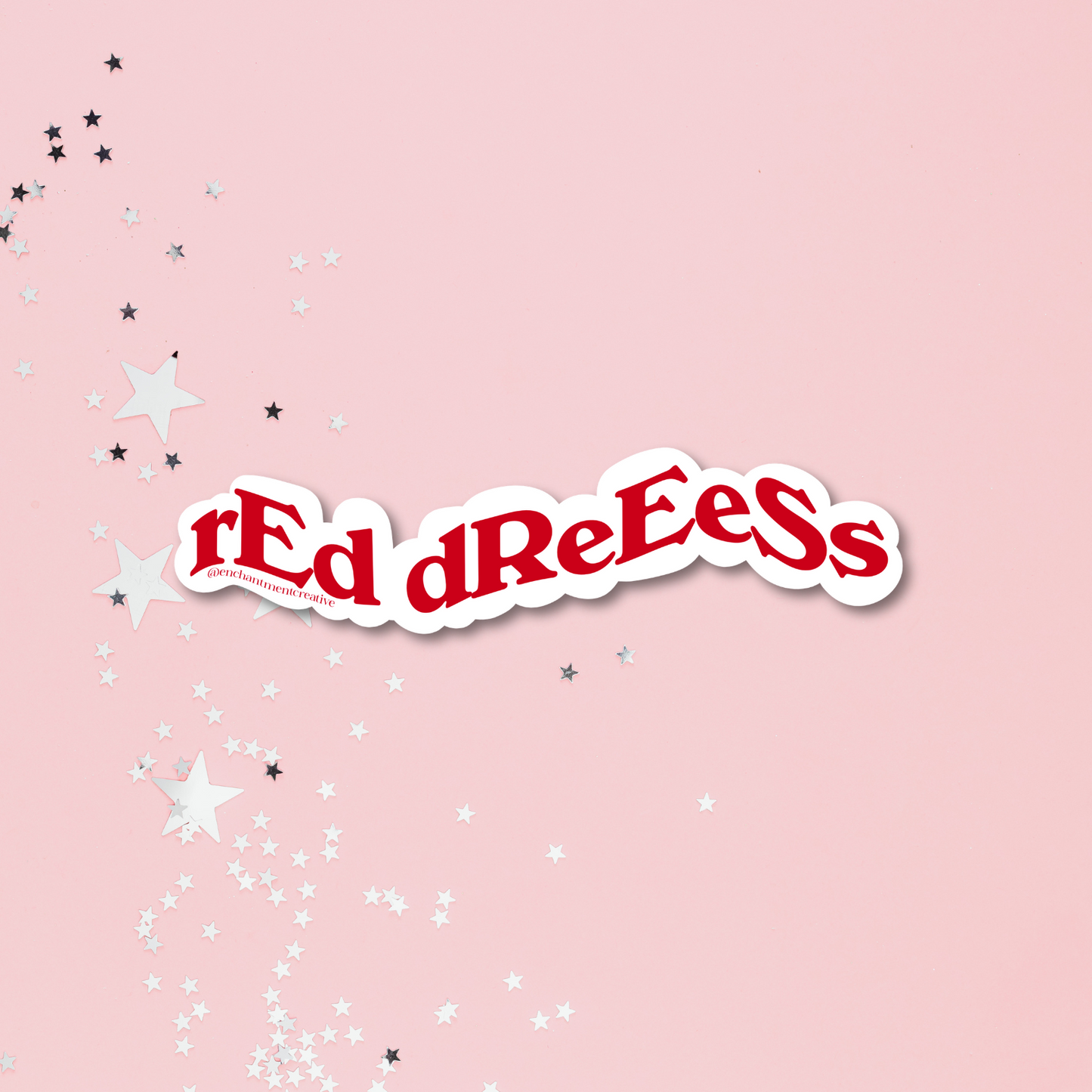 Red Dress Sticker