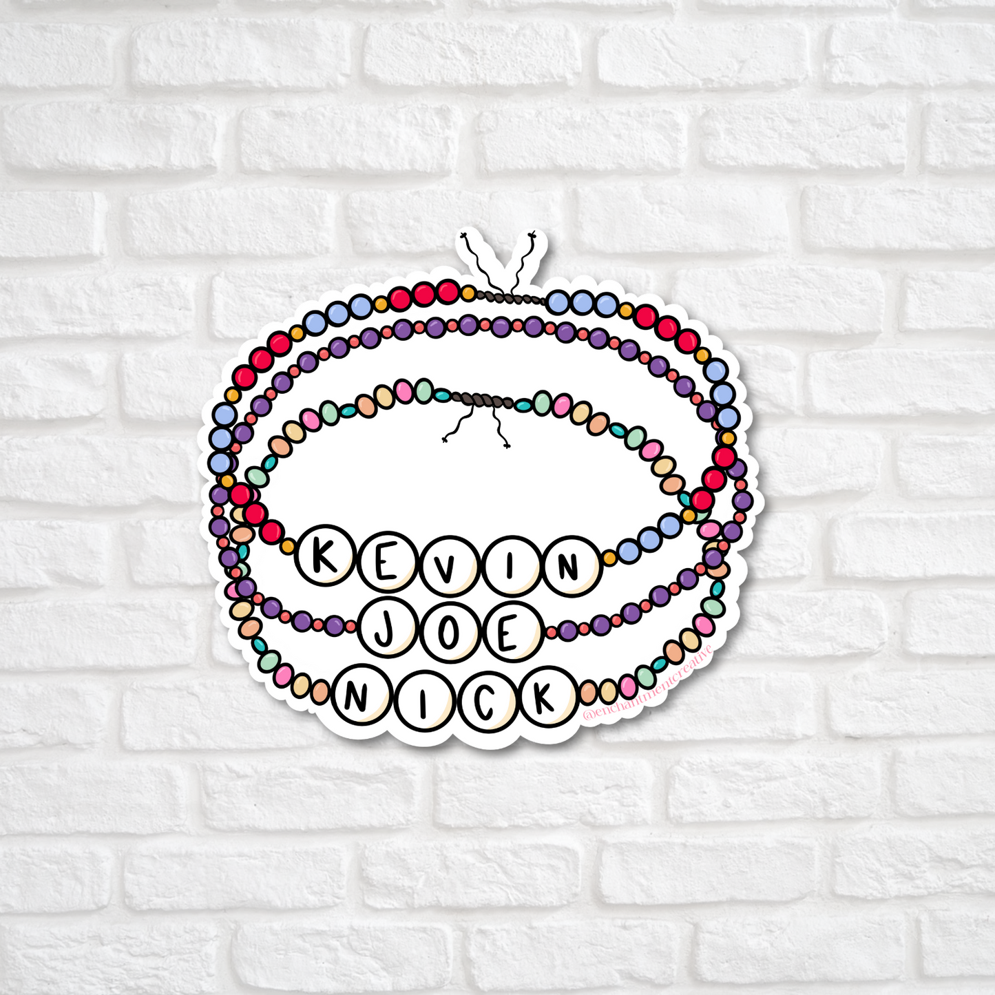 Friendship Bracelet Sticker