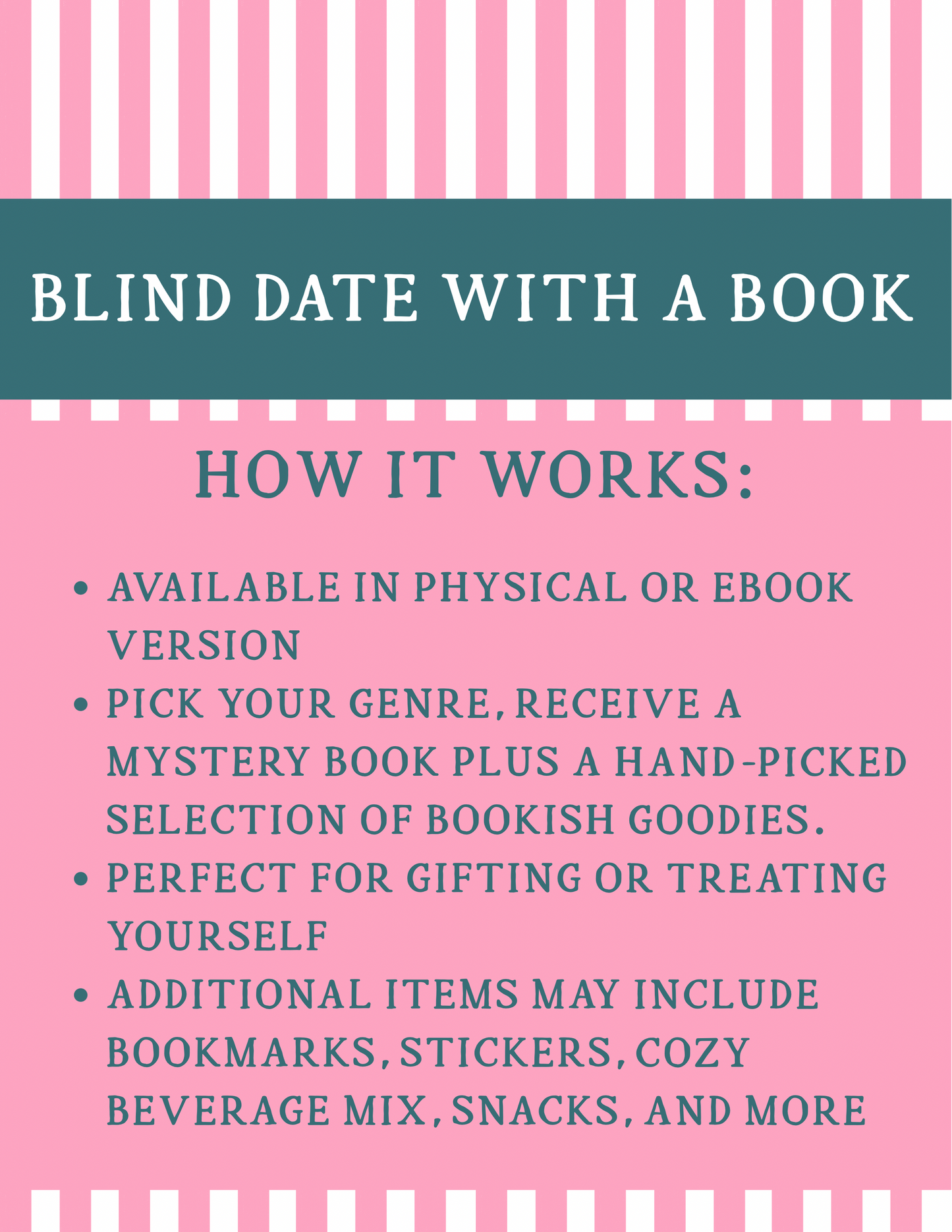 Blind Date With A Book Box
