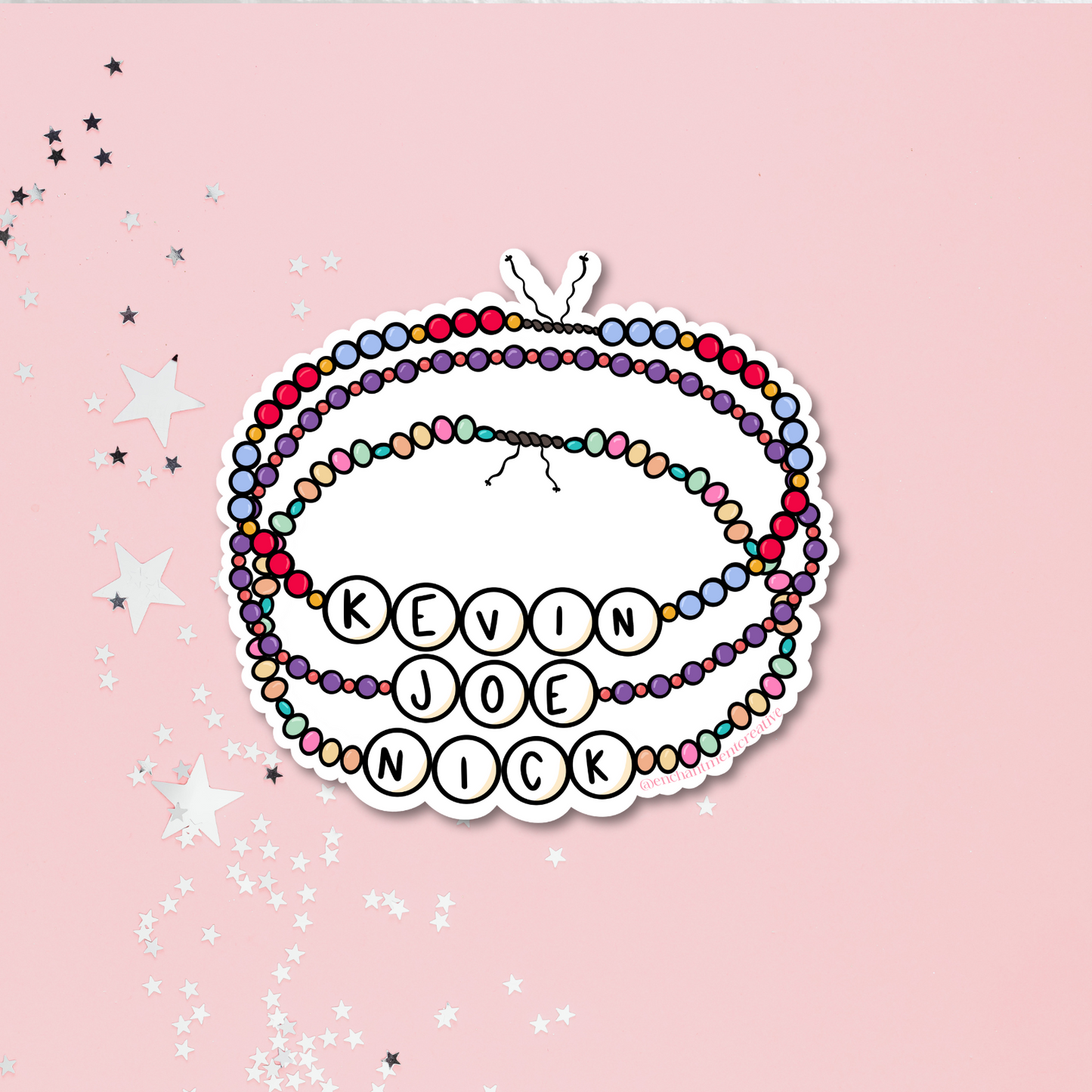 Friendship Bracelet Sticker