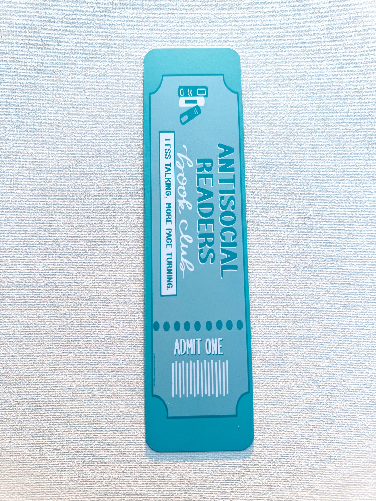 Anti-Social Book Club Bookmark