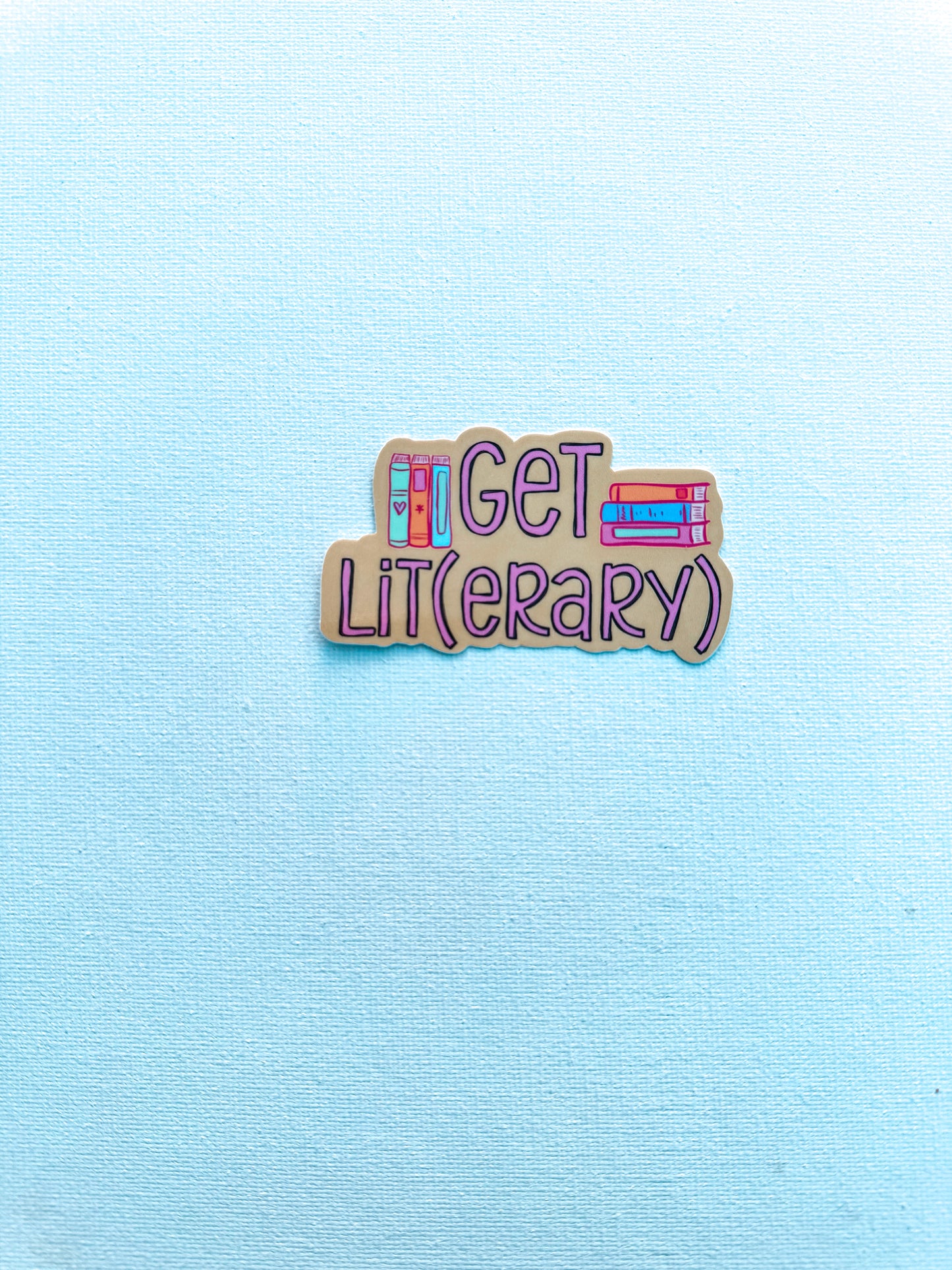 Get Lit(erary) Sticker