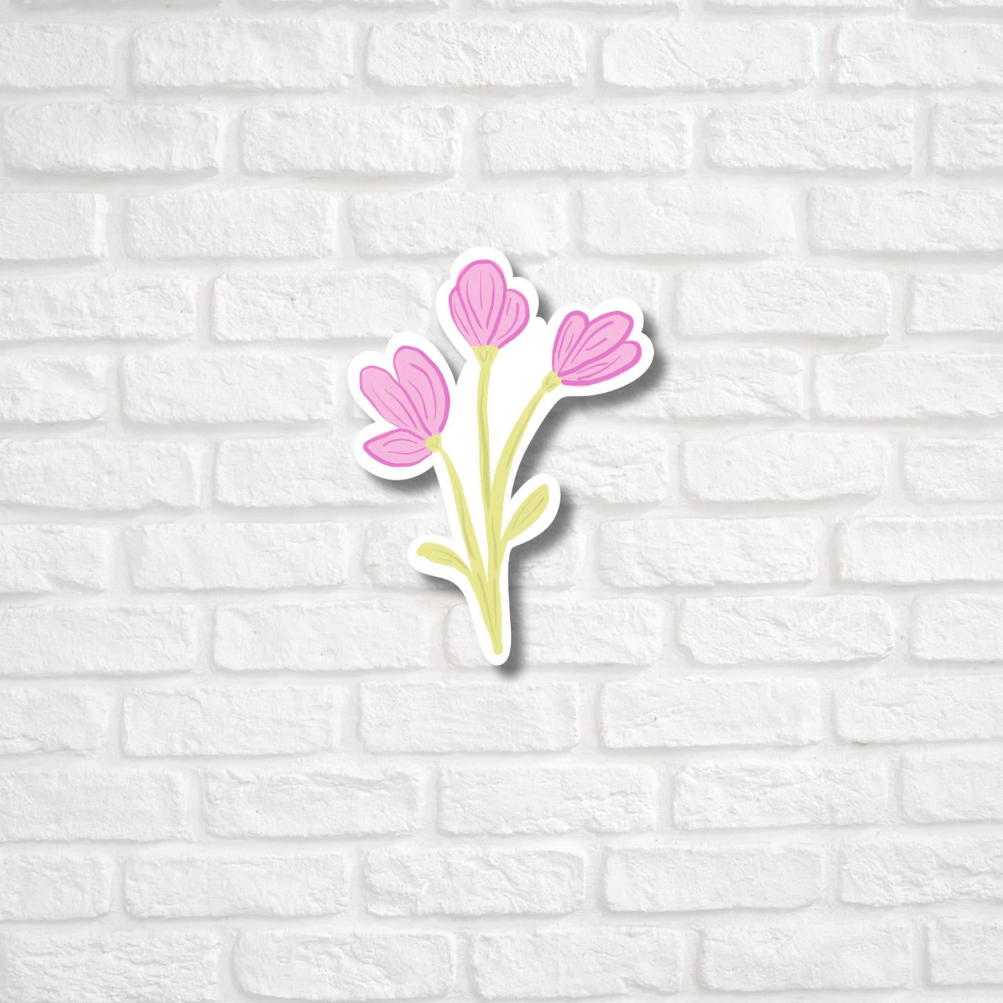 Flower Sticker
