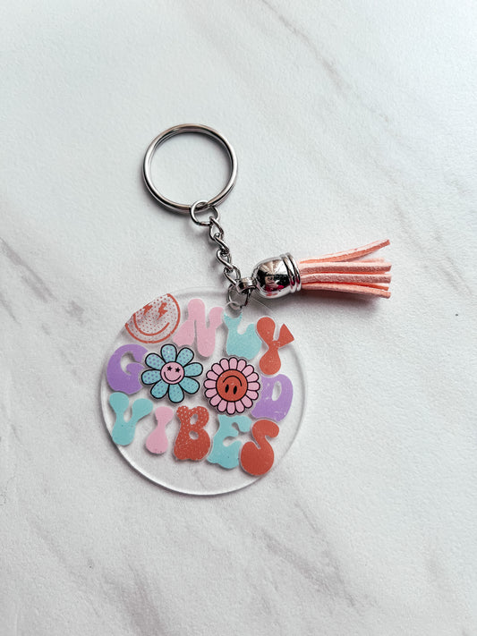 Round Keychain