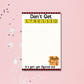 Don't Get Stressed Notepad