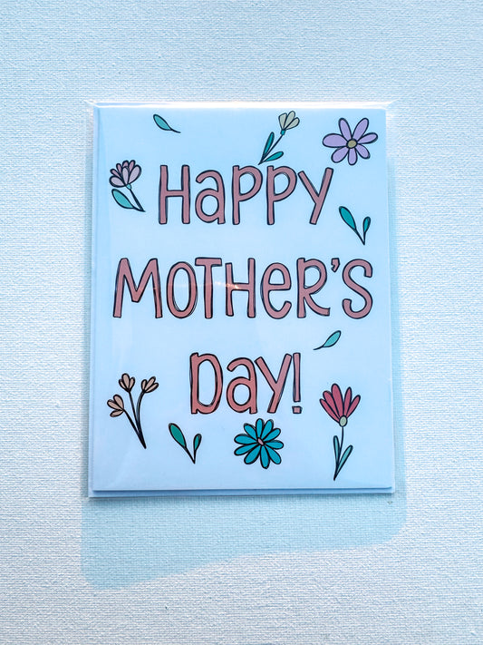 Mother's Day Floral Card