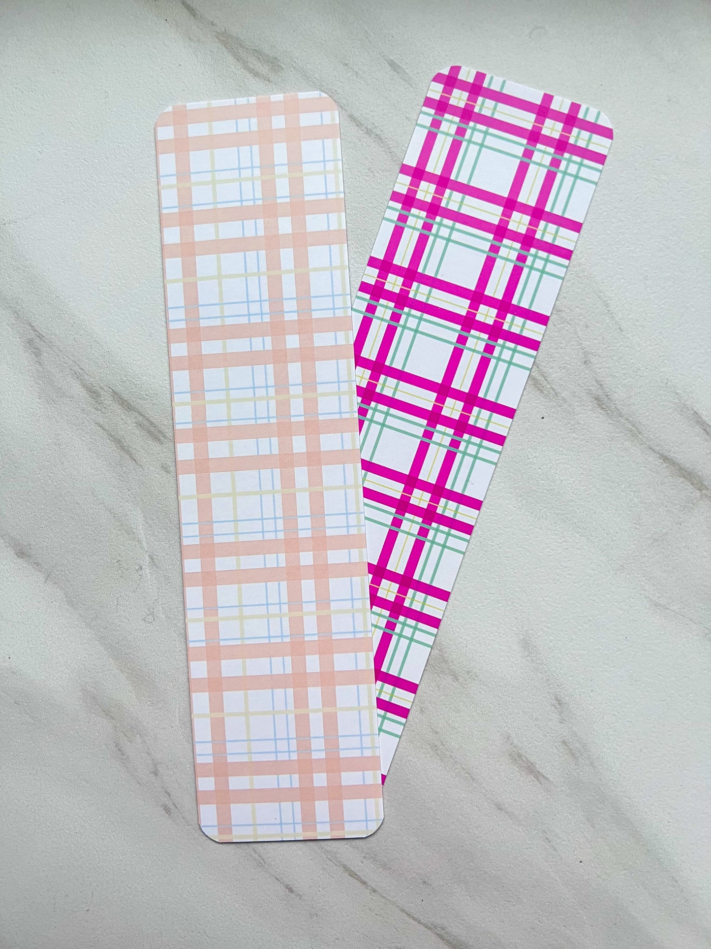 Plaid Bookmarks