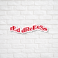 Red Dress Sticker