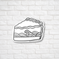 Ocean Cake Tattoo Sticker