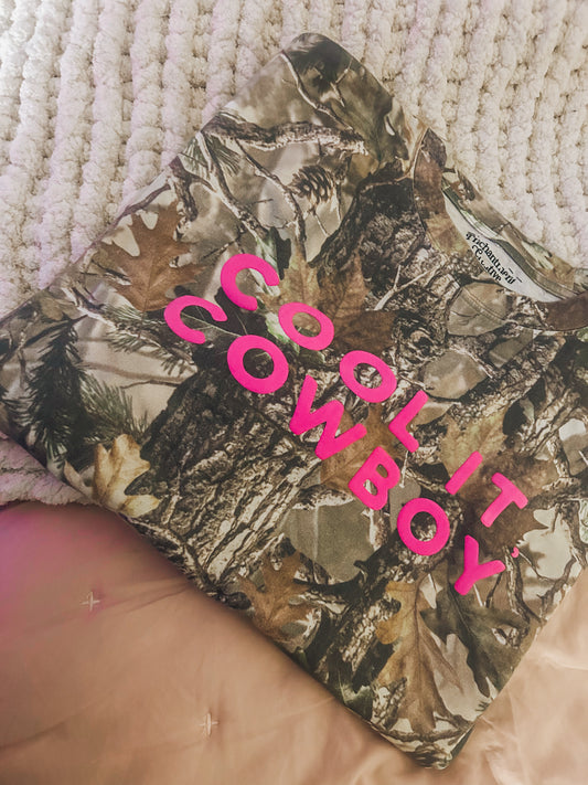 Cool It, Cowboy Camo T-shirt