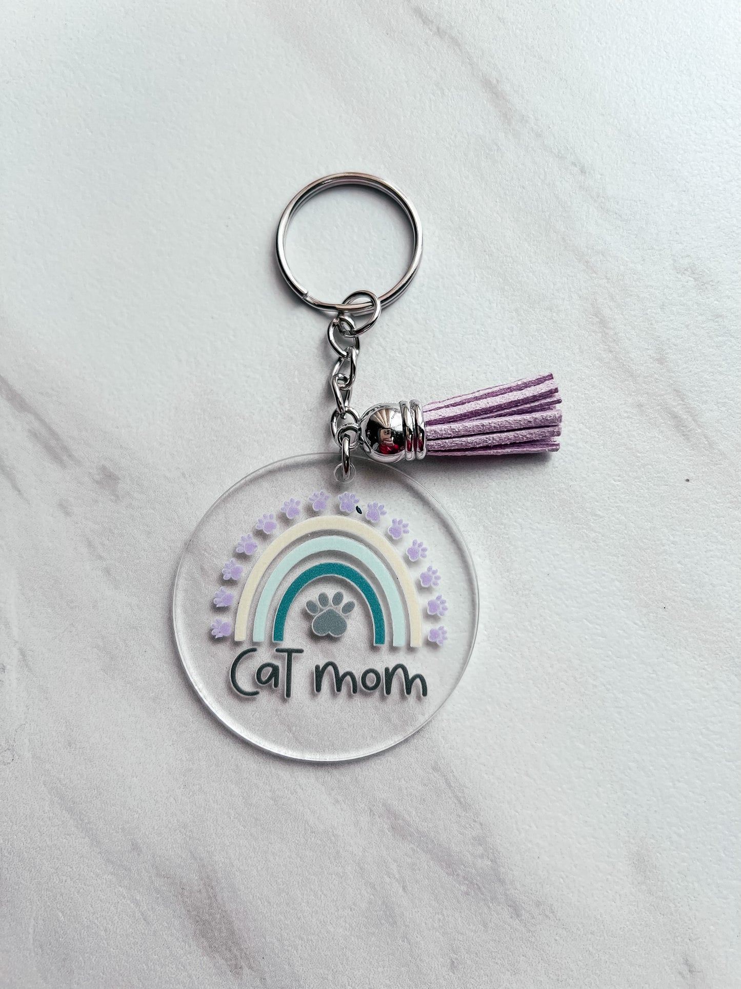 Round Keychain