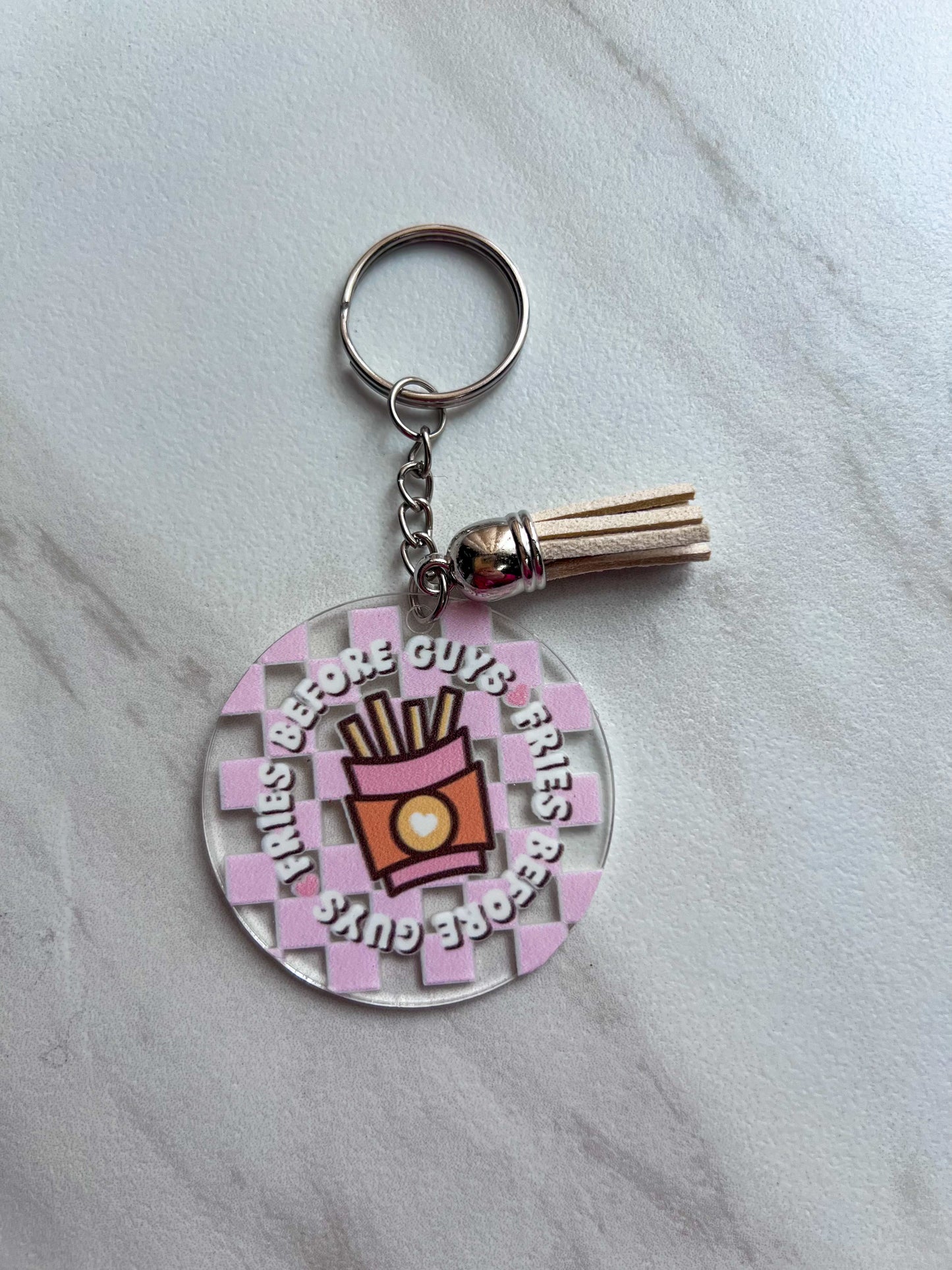 Round Keychain