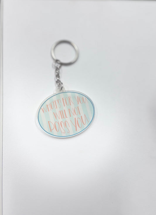 What's For You Keychain
