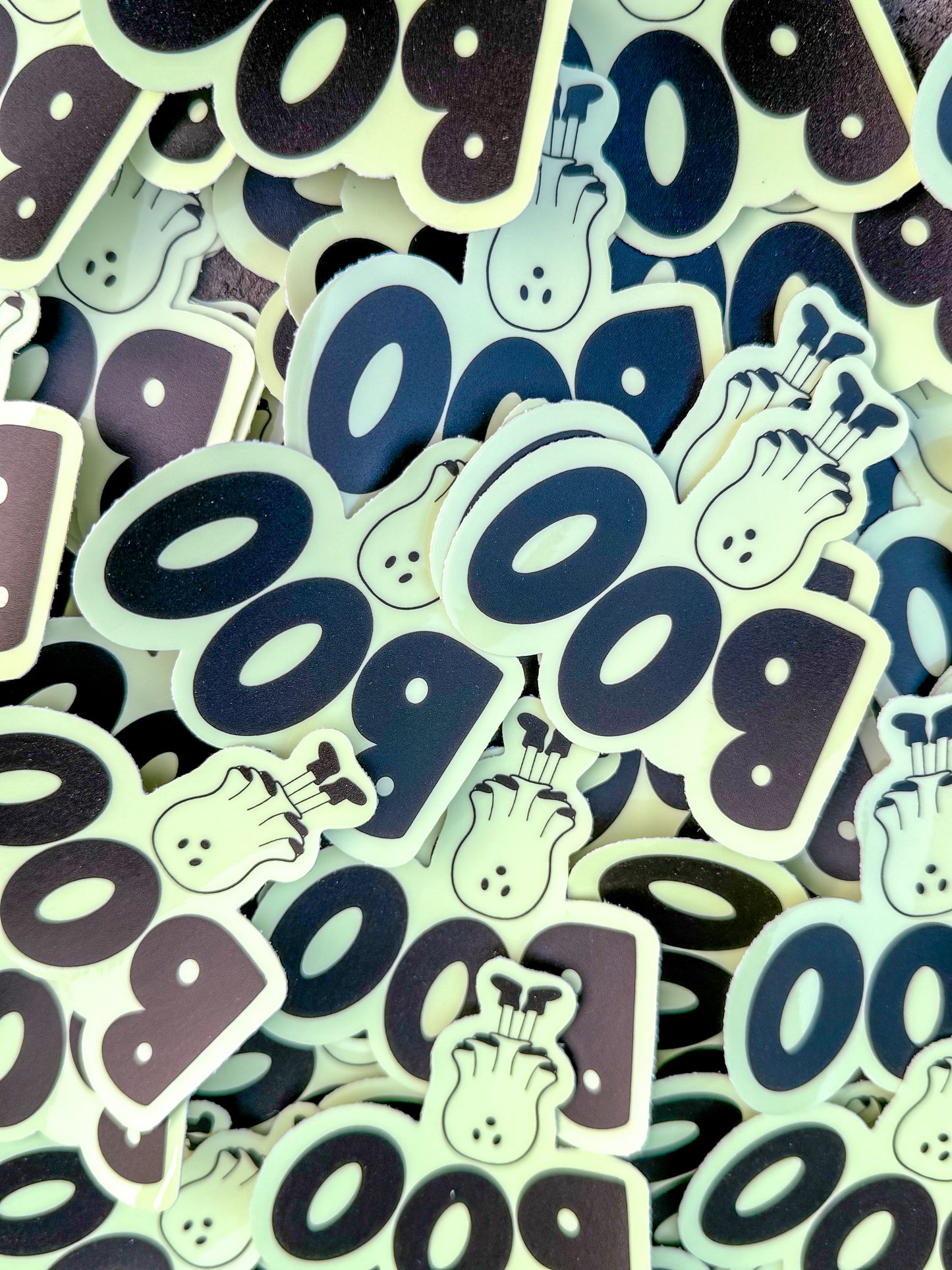 Boo Glow-in-the-Dark Sticker