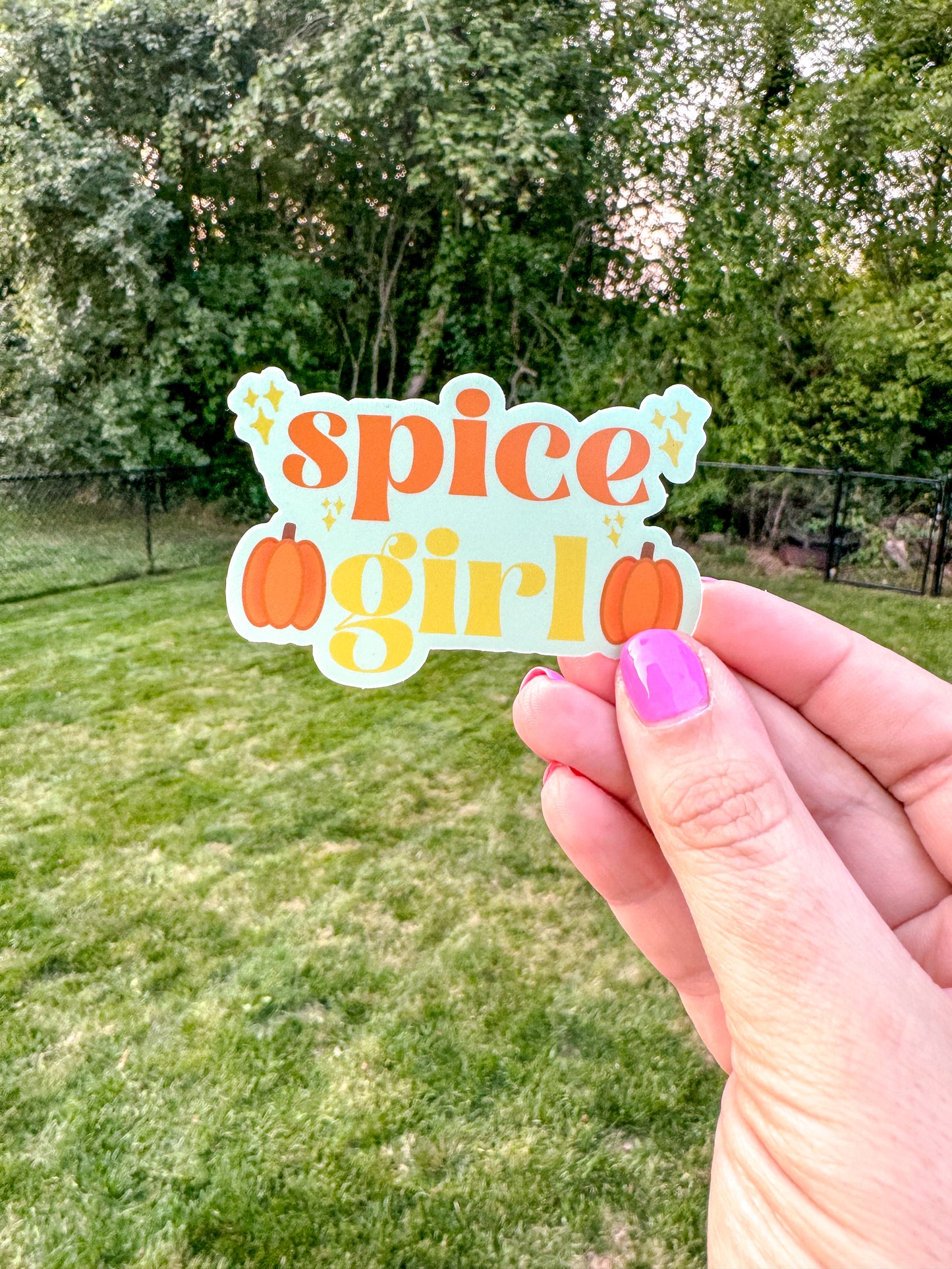 Spice Girl Sticker