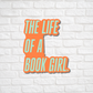 Life of a Book Girl Sticker
