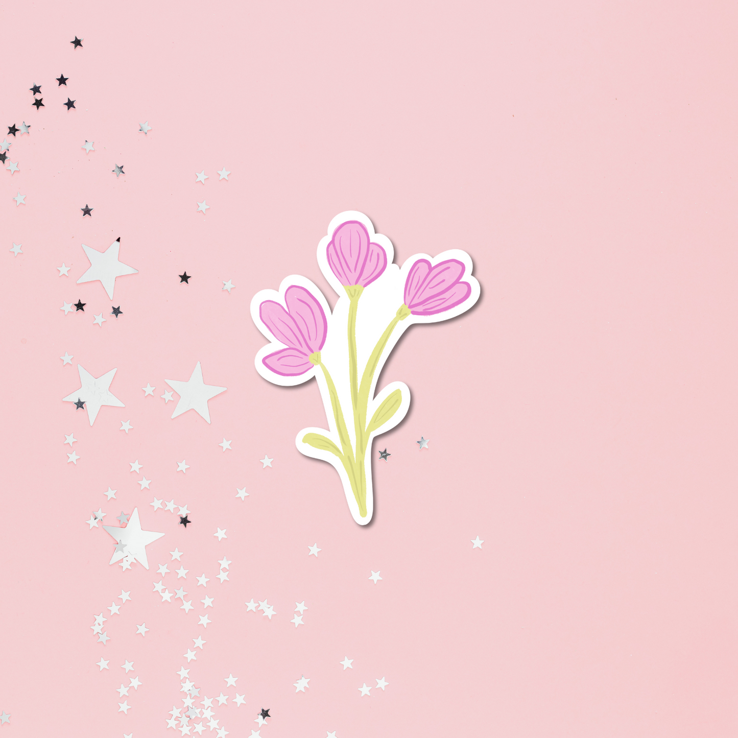 Flower Sticker